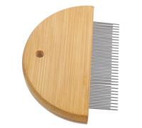 WOONEKY Ergonomic Horse Grooming Brush Durable Livestock Hair Brush for Dogs Cats Safe Metal Grooming Tool for Deshedding Combing for Horse Care Pet