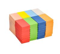 WOONEKY Extra Large Domino Blocks Game Engaging Early Education for Safe Non Toxic Material Enhances Creativity and Coordination for Parent Playtime