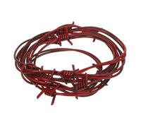 WOONEKY Fake Rusted Plastic Barb Chain Decoration Scary Halloween Prop for Cowboy Cosplay Horror Movie Shoots Indoor Outdoor Decor Realistic Thorny Details for Engaging Parties