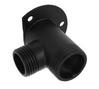 WOONEKY Faucet Wall Elbow Installation Kit with Exposed Wall Mount, Mixer Valve and Shower Hose Connector for Bathroom and Outdoor Plumbing Systems