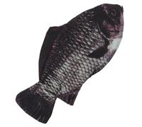 WOONEKY Fish Shape Pencil Case with Zipper, Cute Fish Pencil Pouch for Students, Stationery Organizer and Pen Storage Bag for School and Study Use