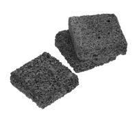 WOONEKY Fish Tank Ornaments 3 Rock Planting Sheets for Aquarium Volcanic Stones for Plant Growth