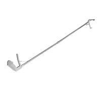 WOONEKY Folding Snake Catcher Clamp Tool 1.2m Non-slip Stainless Steel Snake Grabber Lock for Reptile Handling and Garden Use