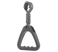 WOONEKY Gray Triangle Handle Ring for Bus Subway Car Plastic Abs Triangle Assist Grip for Elderly Multipurpose Replacement Handle for Trash Can Lid Vehicle and Public Transport Accessory