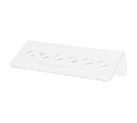 WOONEKY Hair Dryer Holder Wall Mounted Shear Holder for Stylist Acrylic Scissor Rack