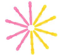 WOONEKY Hair Styling Tool Sectioning Hair Clips 10Pcs Plastic Alligator Clips Lightweight Easy to Open without Pulling for Make-Up Home DIY