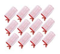 WOONEKY Hairdressing Curlers Set 12pcs Self-grip Hair Rollers Hair Clips Styling Tools for Hairstyles