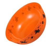 WOONEKY Halloween Candy Bowl Large PP Storage Bowl for Sweets and Salad Halloween Party