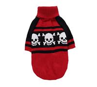 WOONEKY Halloween Pet Costume Creative Dog and Cat Outfit for Parties Adorable Skeleton Sweater for Pets for Halloween Festivities and Photo Props