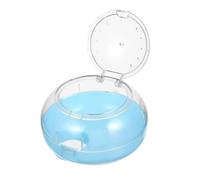 WOONEKY Hamster Bathing Fun Plastic Hamster Bathroom Tunnel Accessory Anti-slip