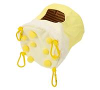 WOONEKY Hanging Parrot Nest for Summer Breathable Bird Bed Decorative Birdcage Accessory for Pet Birds
