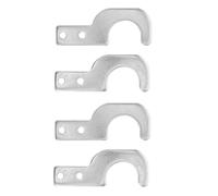 WOONEKY Heavy Duty Steel Scaffold Step Hooks Quick Installation with Anti Slip Safety Lock 4pcs and Enhanced Safety Assurance for Scaffolding Platforms and Renovation Projects