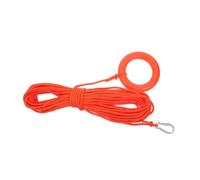 WOONEKY High Strength Floating Rescue Rope with Hook and Ring Adjustable Lifesaving Safety Line for Lakes Rivers Pools Easy to Handle Durable Water Safety Equipment for Emergency Rescue