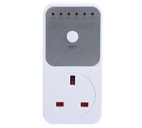WOONEKY Hour Mechanical Outlet Timer Socket Uk Plug Adjustable Auto Shut Off Power Saving Countdown Switch for Indoor Use Prevent Fire