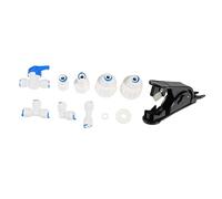 WOONEKY Ice Maker Water Line Connector Kit 9pcs Adapter Set for Coffee Machine and Refrigerator Ice Maker Installation Accessories