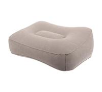 WOONEKY Inflatable Foot Rest for Airplane Travel with Storage Bag and Dual Pump Portable Foot Pillow for Leg Support and Relief in Car Train Office Compact and Lightweight Travel Supply