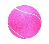 WOONEKY Inflatable Tennis Ball for Soft Flannel Pink Design for and Parents Interaction Durable Material Educational Fun