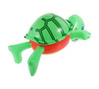 WOONEKY Inflatable Turtle Balloon PVC Pool Float Party Decoration Cute Cartoon Crawling Turtle for Adults Easy Inflate Deflate Portable Summer Fun Accessory