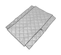 WOONEKY Insulated Chest Freezer Cover 125cm x 70cm Waterproof Oxford Fabric Mini Fridge Protective Dustproof Cover Suitable for Household Refrigerators and Beverage Coolers