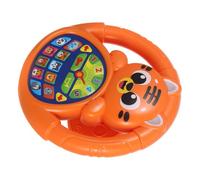 WOONEKY Interactive Steering Wheel for Stroller Simulated Driving Learning Simulator with Sounds for Early Education and Skill Development for Indoor and Outdoor Play