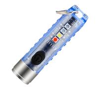WOONEKY Keychain Light Small Flashlights Mini Rechargeable LED Key Ring Light Torch Ultra Bright Portable for Outdoor Camping Hiking Use