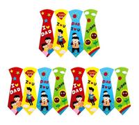 WOONEKY Kids Craft Set DIY Tie Dye Kit Non-Woven Fabric Educational Sewing Toy for Children Fathers Day Crafts Art Activity