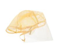 WOONEKY Lace T-shape Wig Cap with Adjustable Straps Breathable Elastic Nylon Mesh Stocking Cap for Women Invisible Nude Wig Liner and Hair Styling