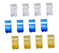 WOONEKY Large Automatic Water Feeder and Food Dispenser for Parrots 12-Piece Set Hanging Bird Water Dispenser Suitable for Bird Cages Easy to Install