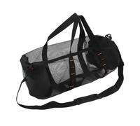 WOONEKY Large Capacity Mesh Beach Bag Quick Dry Drawstring Storage for Swimming Diving and Outdoor Travel Lightweight Durable and Versatile for Men and Women