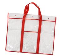 WOONEKY Large Supply Bag with Snap Buttons Portable Drawing Board Holder for Travel and Storage Lightweight Professional Artist Tool Organizer for Paintings and Posters