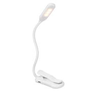 WOONEKY LED Table Lamp with Eye-Protection USB Powered Folding Reading Light for Desk and Book Portable Hose Design with Rotation for Study and Office Use