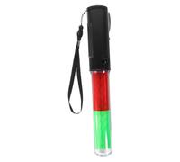 WOONEKY LED Traffic Control Baton with Hanging Hook Bright Red and Stick for Concerts Reusable Luminous Cheering Stick for Fans for Safety and Visibility