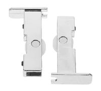 WOONEKY Lightweight Sliding Glass Door Rollers with Wrench Kit for Closet Screen Patio Doors Smooth Operation Replacement Wheels for Glass Display Cabinets