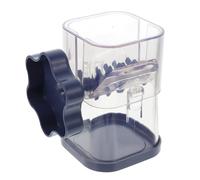 WOONEKY Manual Food Chopper Nut Crusher for Kitchen Use, Detachable and Labor-Saving Abs Plastic Peanut Grinder, Lightweight Hand-Turned Dried Fruit Chopper Suitable for Cooking Outdoors