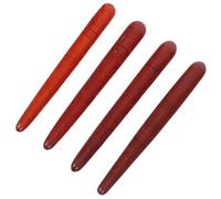 WOONEKY Manual Trigger Point Massage Pen 4pcs Wooden Acupressure Stick Set for Back Neck Arms Muscle Relief and Office or Home Use