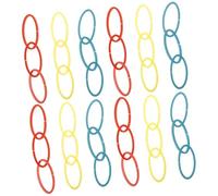 WOONEKY Math Connection Chain Student for Interactive Learning Safe Teaching Aids for Primary School Science and Mathematics Experiments