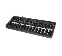WOONEKY Math Learning Abacus for Rods Beads Per Rod Plastic Educational Tool for Mental Arithmetic and Cognitive Development for Boys