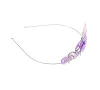 WOONEKY Mermaid Hairband Ocean Style Shell Headband Lightweight Versatile Use Rhinestone Metal Plastic Tiara for Little Girls Birthday Parties and Ocean Costume Accessories