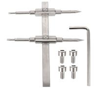 WOONEKY Metal Lens Spanner Wrench Repair Tool Kit for Dslr Camera and Telescope Lens Maintenance Adjustable Stainless Steel