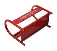 WOONEKY Metal Thickened Base Design for Fire Extinguisher Stand Powder Fire Extinguishers 2-4kg Rack Structure, Sturdy and Reliable Holder for Safety Setup