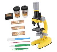 WOONEKY Microscope for Educational Science Experiment Tool Yellow for Outdoor Observation and Exploring the Micro World Random Color
