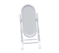 WOONEKY Mini Decorative Doll Mirror Wear Resistant Mini House Decor for Elegant Design for Dollhouse Accessories and Creative Play