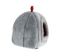 WOONEKY Mini Hamster Nest for Small Pets Warm Keeping Sleeping House for Hamsters Guinea Pigs and Cozy for Use Accessory Random