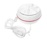 WOONEKY Mini Portable Washing Machine 30w Usb Travel Clothes Washer Switch Compact Laundry Solution for Socks and Underwear for Dorms and Camping