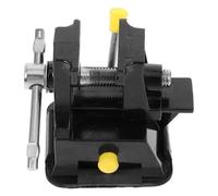 WOONEKY Mini Suction Base Table Vise Clamp for Carving and Model Repair, Small Bench Fixture Tool for Jewelry, Walnut Craft and Micro Sculpture on Desktop