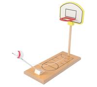WOONEKY Mini Wooden Table Basketball Game for Over Finger Strengthening Desktop Basketball Parent Interactive Sports Set