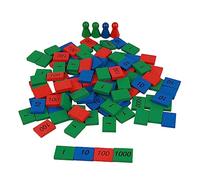 WOONEKY Montessori Math Teaching for Maple Stamps Educational Game for Hand-eye Coordination and Color Recognition Safe and Smooth-sanded Learning Supplies