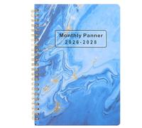 WOONEKY Monthly Planner Notebook with Daily Weekly Calendar Goal Setting Organizer for Work and Study Thick Paper Journal for Smooth Writing and Habit Tracking