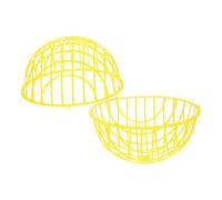 WOONEKY Movable Chicken Coop Ball: Safe Walking Net Ball Cage Mobile Poultry Enclosure Round Plastic Hutch For Pigeons Rabbits Ducks