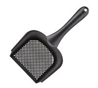 WOONEKY Multi Functional Cat Litter Scoop Portable Heavy Duty Pet Litter Scooper Non Stick Design for Easy Cleaning for Home Use and Pet Stores Black